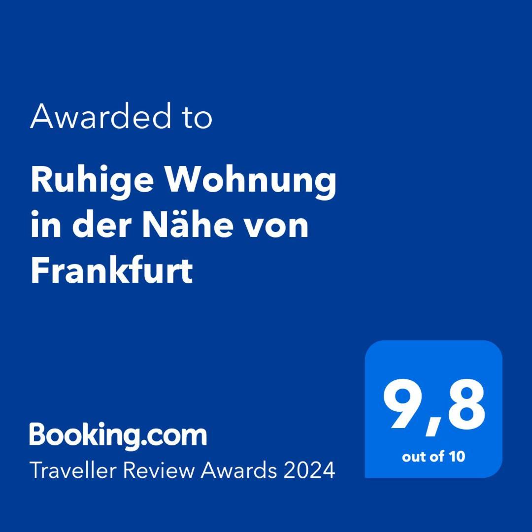 Ruhige Wohnung In Der Naehe Von Frankfurt Kelkheim Eksteriør billede